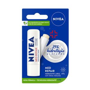 Protetor Labial Nivea Med Repair FPS15 4,8g