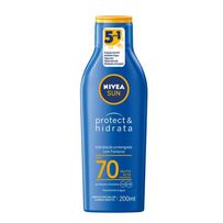 Protetor Solar Nivea Sun Protect & Hidrata Fps 70 200ml