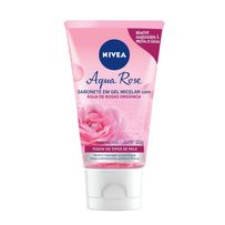 Sabonete Facial em Gel NIVEA Aqua Rose Micellair Água de Rosas 150g