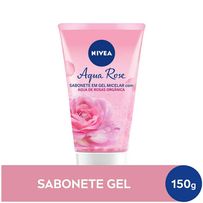 Sabonete Facial em Gel NIVEA Aqua Rose Micellair Água de Rosas 150g