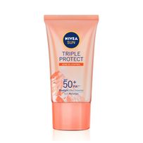 Protetor Solar Facial Nivea Sun Tripla Proteção Loção Antiacne Fps50 40ml