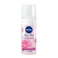 Mousse De Limpeza Micelar Nivea Aqua Rose Água De Rosas Orgânica 150ml