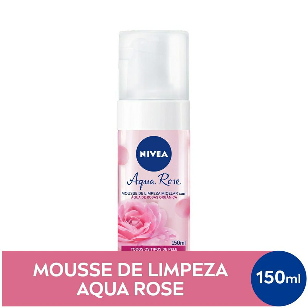 Sabonete em Gel Facial Nivea Micellair Aqua Rose 150ml - Drogaria