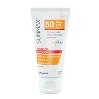 Protetor Solar Sunmax Sensitive Pocket Pele Sensível FPS50 25ml