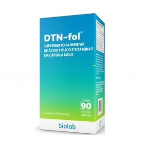Suplemento Alimentar Biolab DTN-Fol 90 Cápsulas