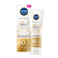 Protetor Solar Facial Fluido Nivea Sun Spot Control Luminous 630 FPS60 40ml