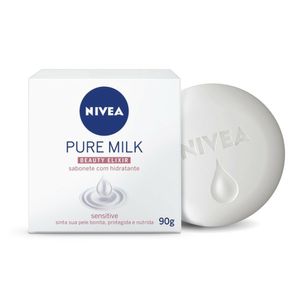 Sabonete em Barra Nivea Pure Milk Sensitive 90g