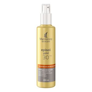Protetor Solar Bronzeador Mantecorp Episol Gold FPS30 200ml
