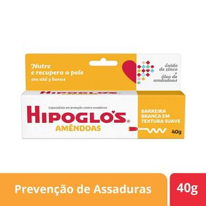 Creme Preventivo De Assaduras Hipoglos Amêndoas 40g