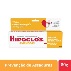 Creme Preventivo Contra Assaduras Hipoglós Amêndoas 80g