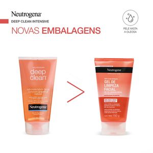 Gel De Limpeza Facial Neutrogena Deep Clean Intensive 150g