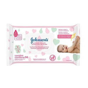 Lenços Umedecidos Johnsons Baby Extra Cuidado 96 unidades