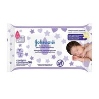 Lenços Umedecidos Johnsons Baby Hora do Sono 96 unidades