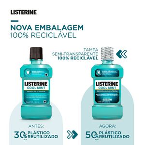 Antisséptico Bucal Listerine Cool Mint 250ml
