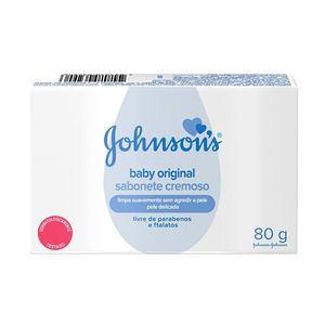 Sabonete em Barra Johnson's Baby Original 80 g