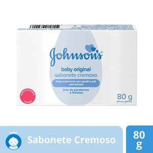 Sabonete em Barra Johnson's Baby Original 80 g