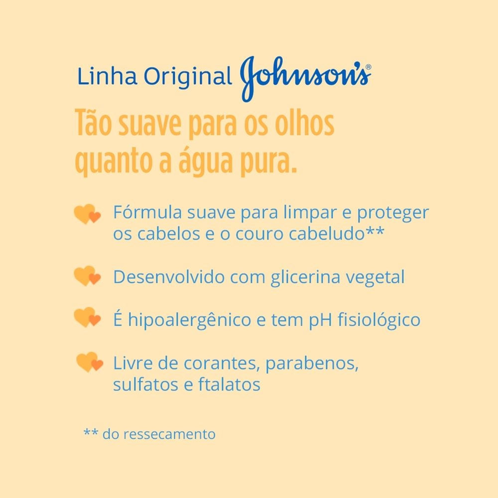 Shampoo Neutro Johnsons Baby Johnson & Johnson 200ml Drogaria Venancio