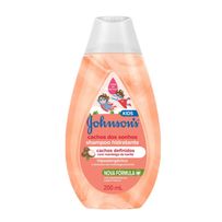 Shampoo Infantil Johnsons Baby Cachos Definidos 200ml