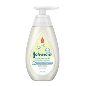 Sabonete Líquido Johnsons Baby Recém-Nascido 200ml