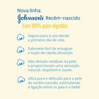 Sabonete Líquido Johnsons Baby Recém-Nascido 200ml