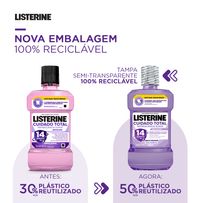 Antisséptico Bucal Listerine Cuidado Total Sem Álcool 500ml