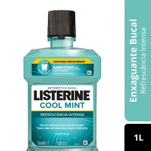 Antisséptico Bucal Listerine Cool Mint Refrescância Intensa 1L