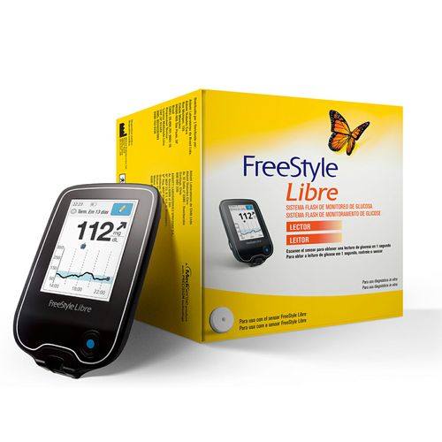 Monitor de Glicose Freestyle Libre Leitor
