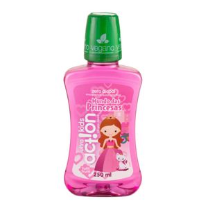 Antisséptico Bucal Ultra Action Kids Mundo Das Princesas Tutti Frutti 250ml