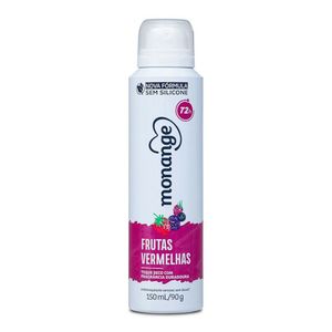Desodorante Aerosol Monange Frutas Vermelhas 150ml