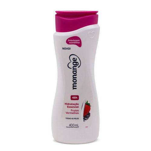 Hidratante Desodorante Monange Hidratação Nutritiva Frutas Vermelhas 400ml