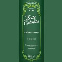 Loção De Limpeza Leite De Colônia Original 200ml