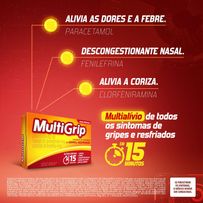 Multigrip Antigripal Multilab 20 Cápsulas