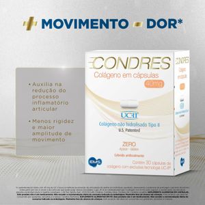 Colágeno Condres 40mg Ems 30 Cápsulas