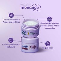 Creme Hidratante Para Áreas Específicas Monange Óleo De Macadâmia Com Vitamina E 50g