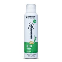 Desodorante Aerosol Monange Feminino Detox Fresh 150ml