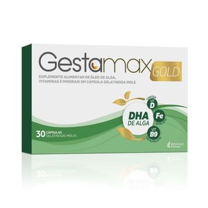 Suplemento Alimentar Mantecorp Gestamax Goldv 30 Cápsulas
