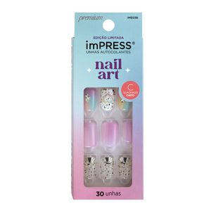 Unhas Autocolantes Kiss New York Impress Nail Art Sweet Life 30 Unidades