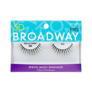 Cílios Postiços Kiss New York Broadway 5D Eyes 04 BCS04B 1 Par