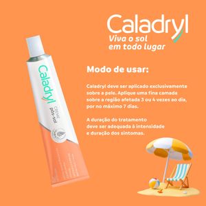 Creme Caladryl Pós-Sol 28g