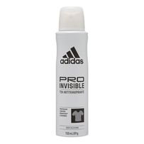 Desodorante Aerosol Antitranspirante Adidas Feminino Pro Invisible 150ml