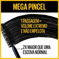 Máscara de Cílios Maybelline The Colossal Volum' Express à Prova D'água Preto 9,2ml