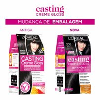 Tintura Loreal Casting Creme Gloss 200 - Preto