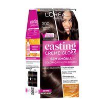 Tintura Loreal Casting Creme Gloss 300 - Castanho escuro