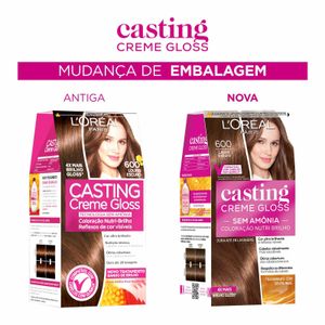 Tintura Loreal Casting Creme Gloss 600 - Louro Escuro