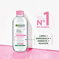 Água Micelar Garnier SkinActive Tudo em 1 - 400ml