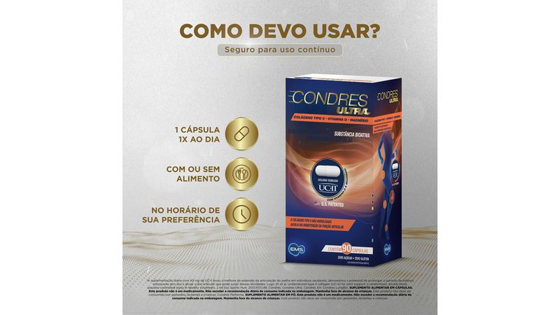 Colágeno Condres Ultra 90 Cápsulas - Drogaria Venancio