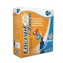 Energil Zn Vitamina C + Zinco 30 Comprimidos Efervescentes