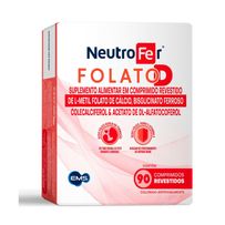 Suplemento Alimentar Ems Neutrofer Folato D 90 Comprimidos Revestidos