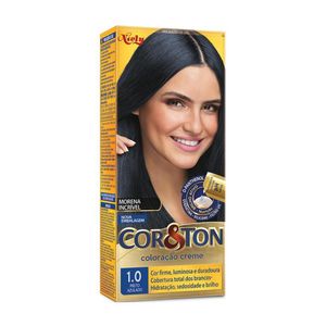 Tintura Niely Cor&Ton 1.0 - Preto Azulado
