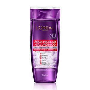 Água Micelar L'Oréal Paris Hialurônico 200ml